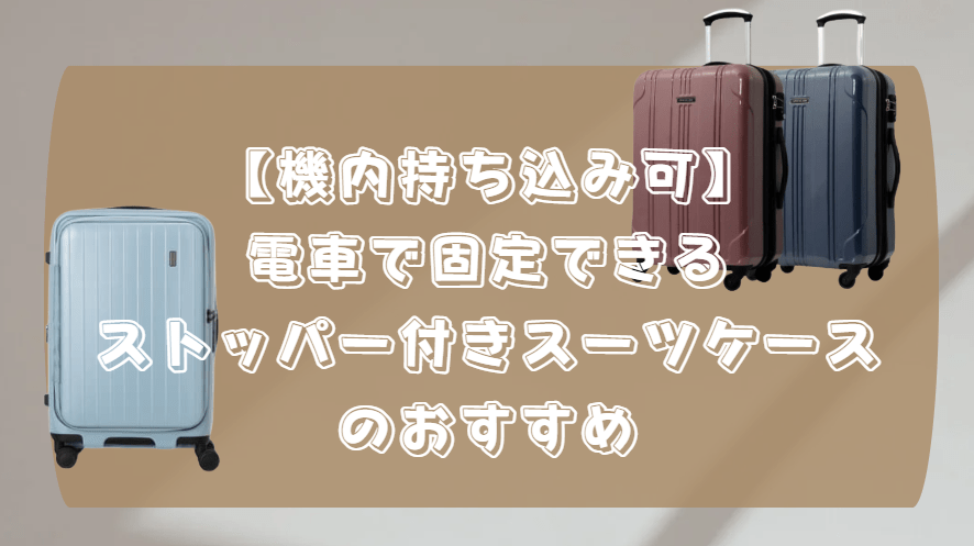 スーツケース　電車で固定できる 機内持ち込み